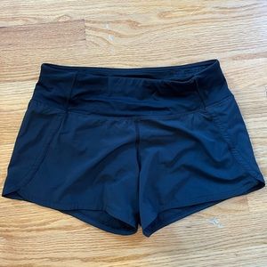 LULULEMON BLACK SHORTS